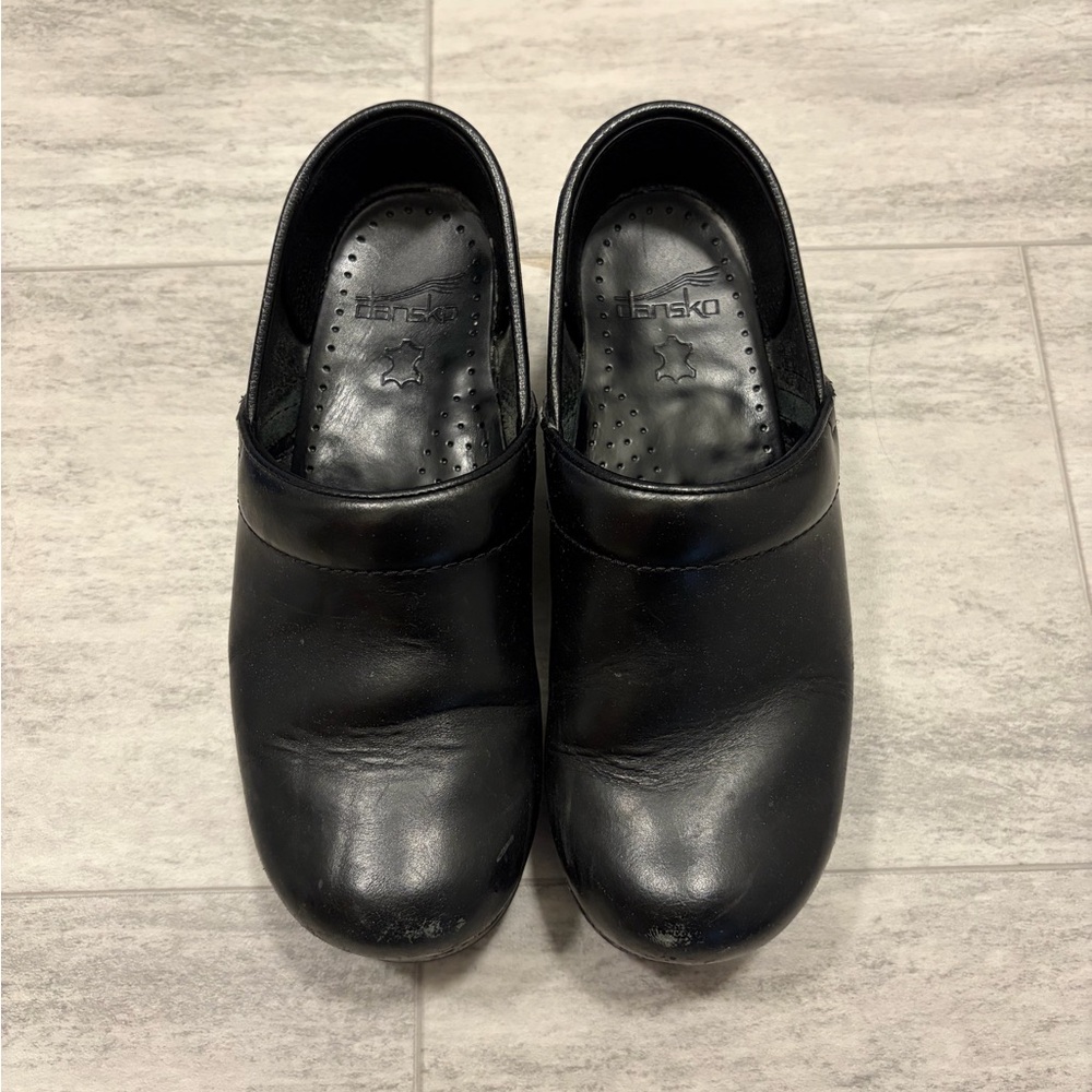 Dansko Black Clogs